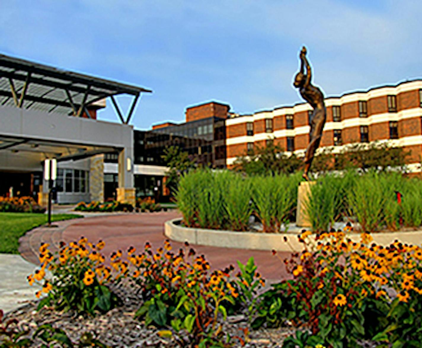 Exterior of Unity Hospital