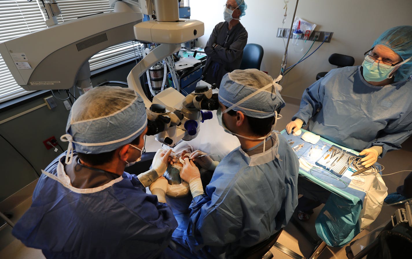 Twice a year, the Minnesota Eye Foundation pays for surgeries and follow-up care for the needy. "One of the coolest parts of our job," one technician said, "is the huge difference it makes in people's lives."