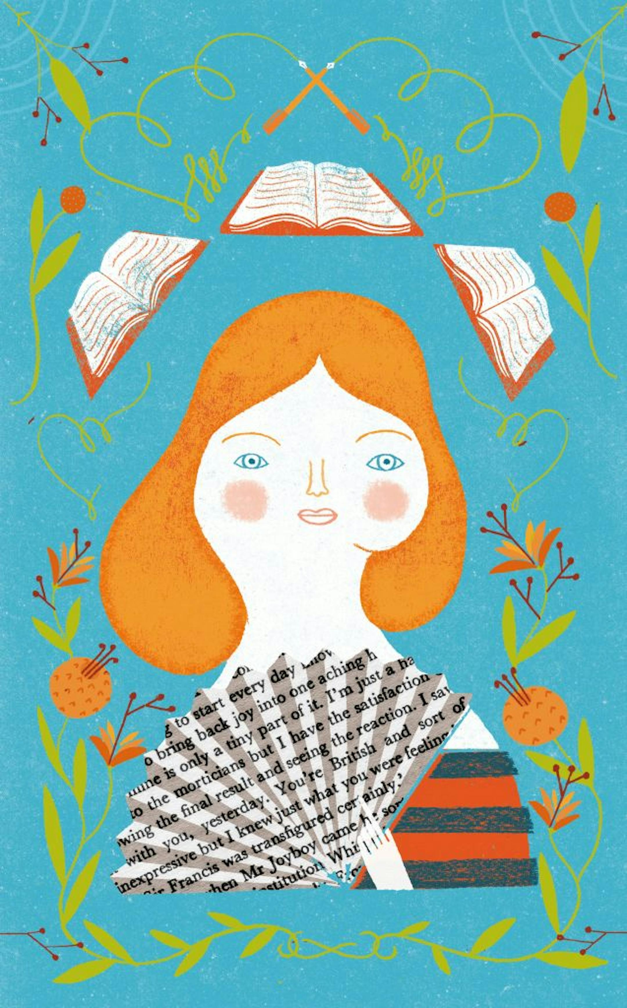 Illustration for summer books package by Marta Antelo (summer 2011) / special to the Star Tribune