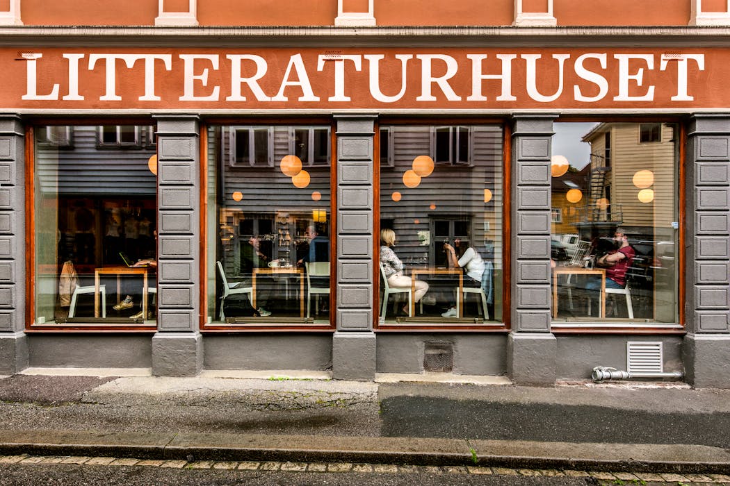 The Colonialen Cafè at Litteraturhuset in Bergen. 