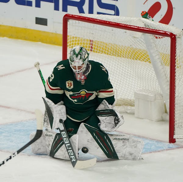 Wild's Talbot out vs. Sharks