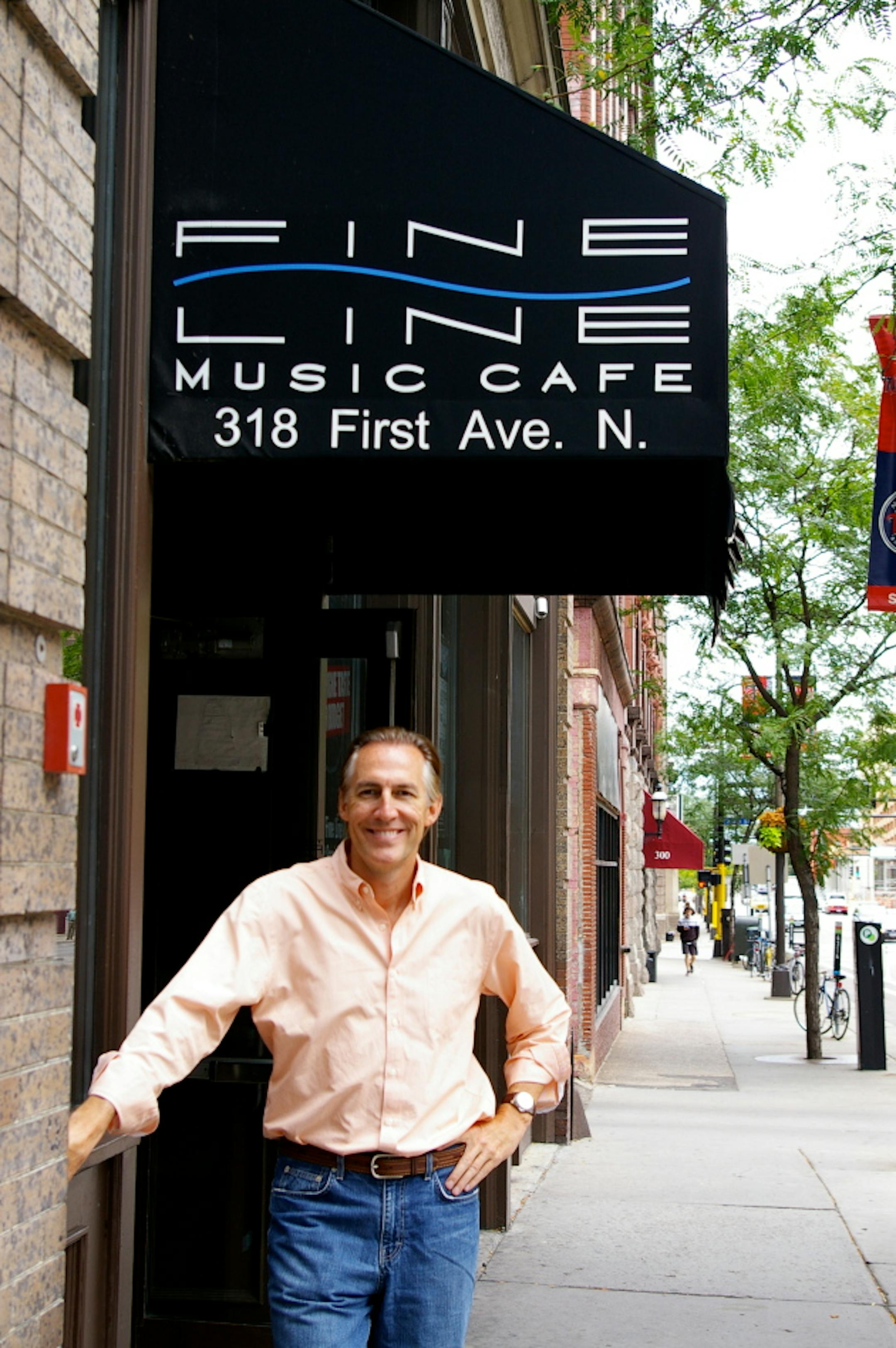 Dario Anselmo outside the venue he owned for nearly 20 years. / Photo provided