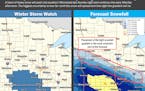 Heavy Snow in Southern MN Sunday Night - Monday