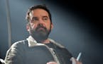 Recent addition to the Current's on-air talent, Brian Oake, takes the stage between musical acts Saturday night for the second half of the Current's e
