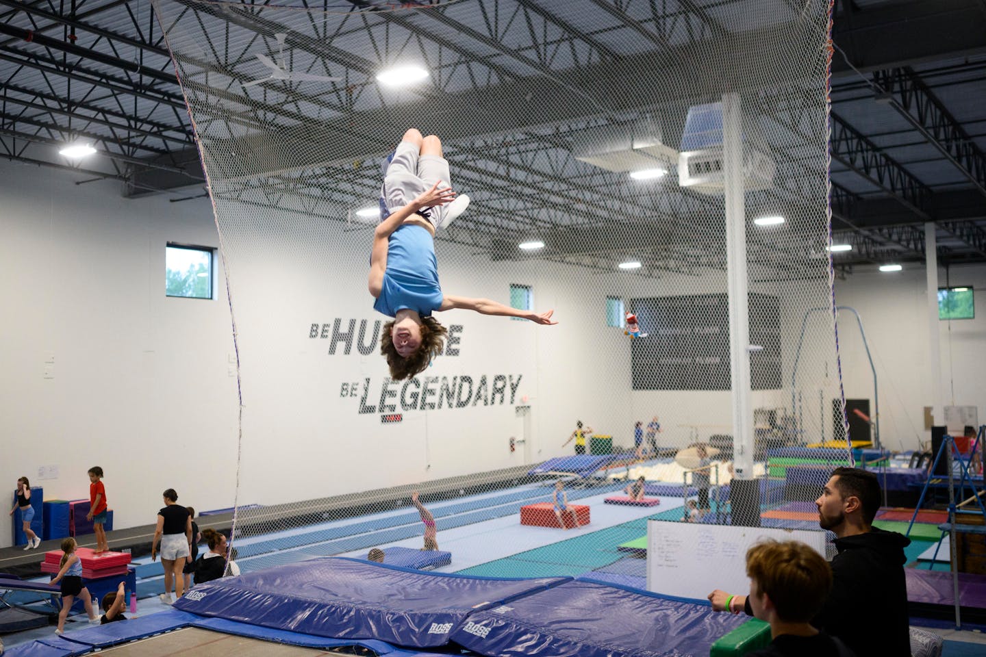 Yes trampoline is an Olympic sport. Here s how it works