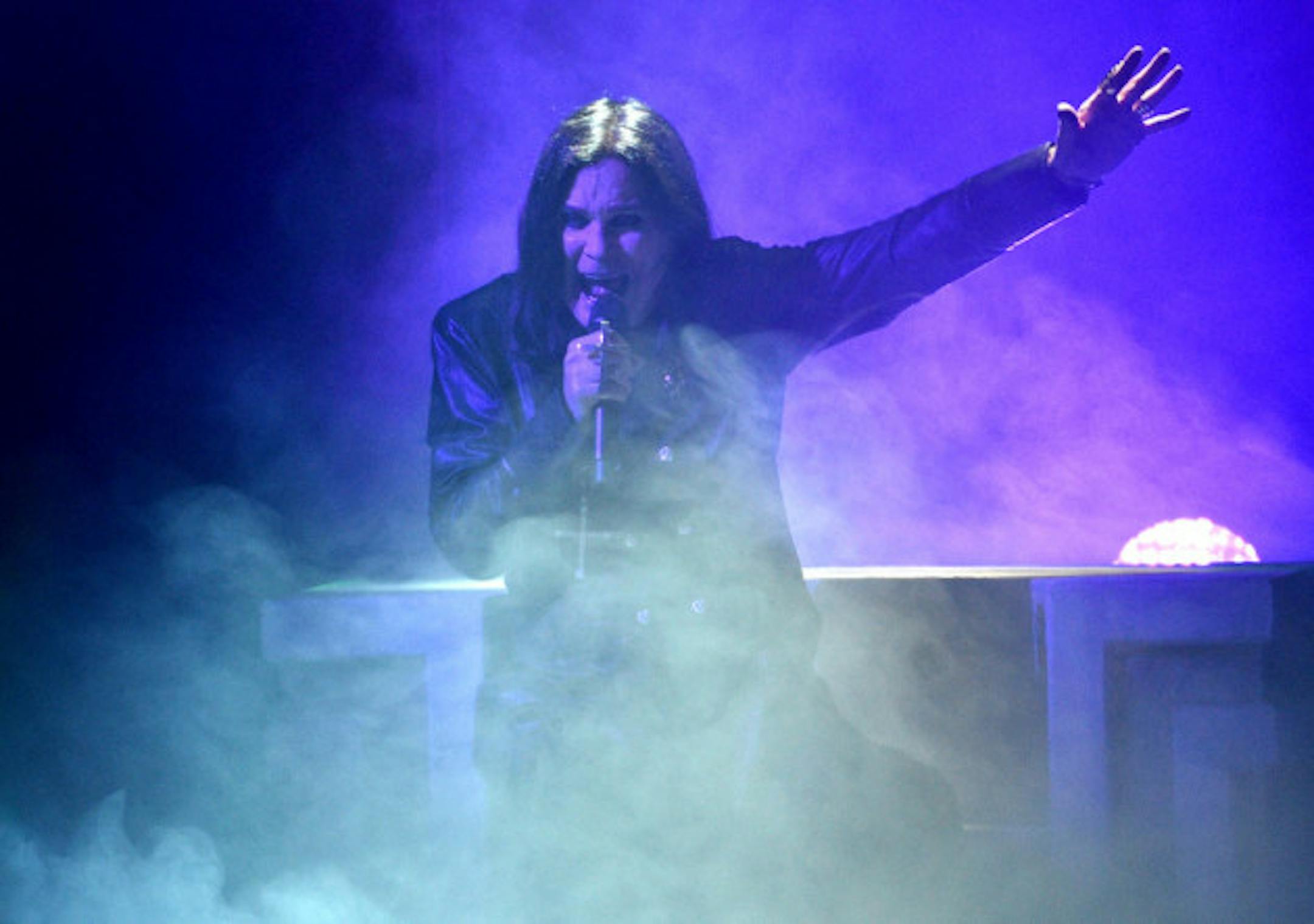 Ozzy Osbourne performed at the American Music Awards in November. / Chris Pizzello, Invision/AP