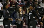 Carly Thibault-DuDonis has been an assistant at Mississippi State and is the daughter of Washington Mystics head coach Mike Thibault, who also coached