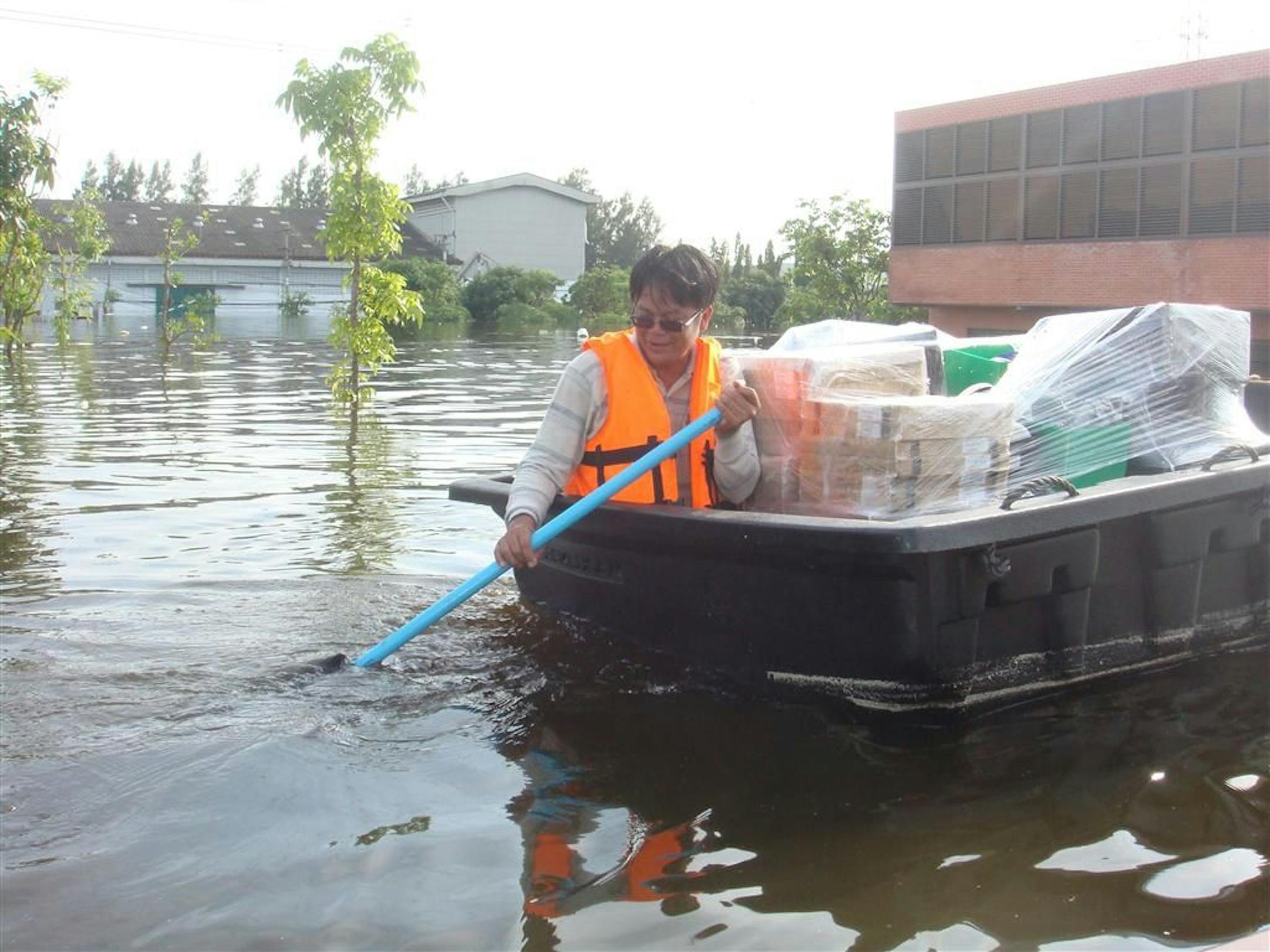 Digi International supply firm moving circuit boards from the flooded plant to a different one. PHoto credit: