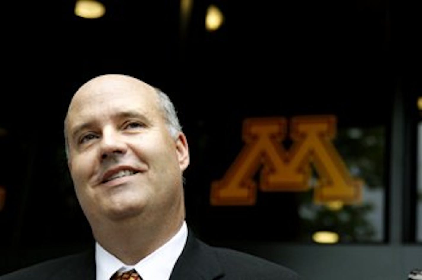 University of Minnesota athletic director Norwood Teague.