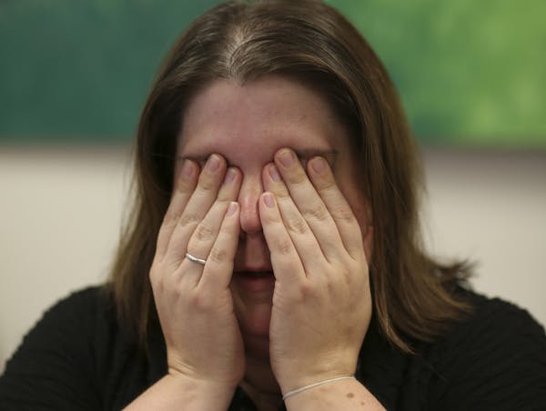 Alison Feigh, Program Manager at the Jacob Wetterling Resource Center and a classmate of Jacob's, paused to rub her eyes as she talked about how final