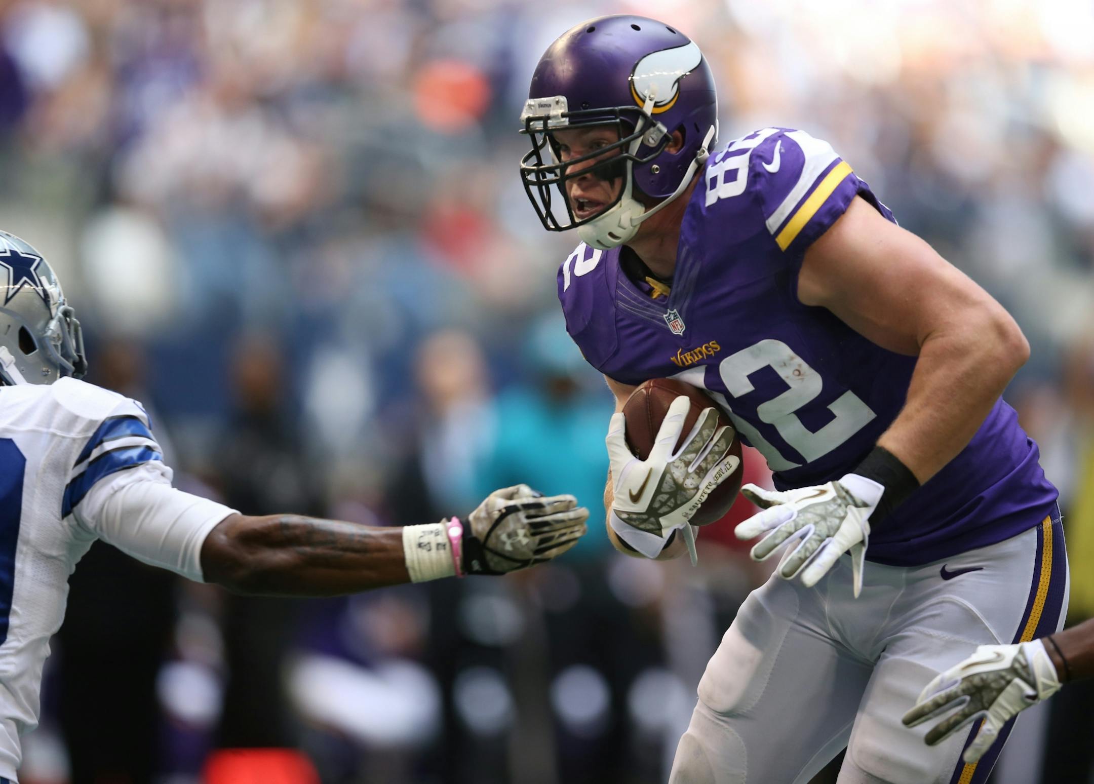 Vikings tight end Kyle Rudolph