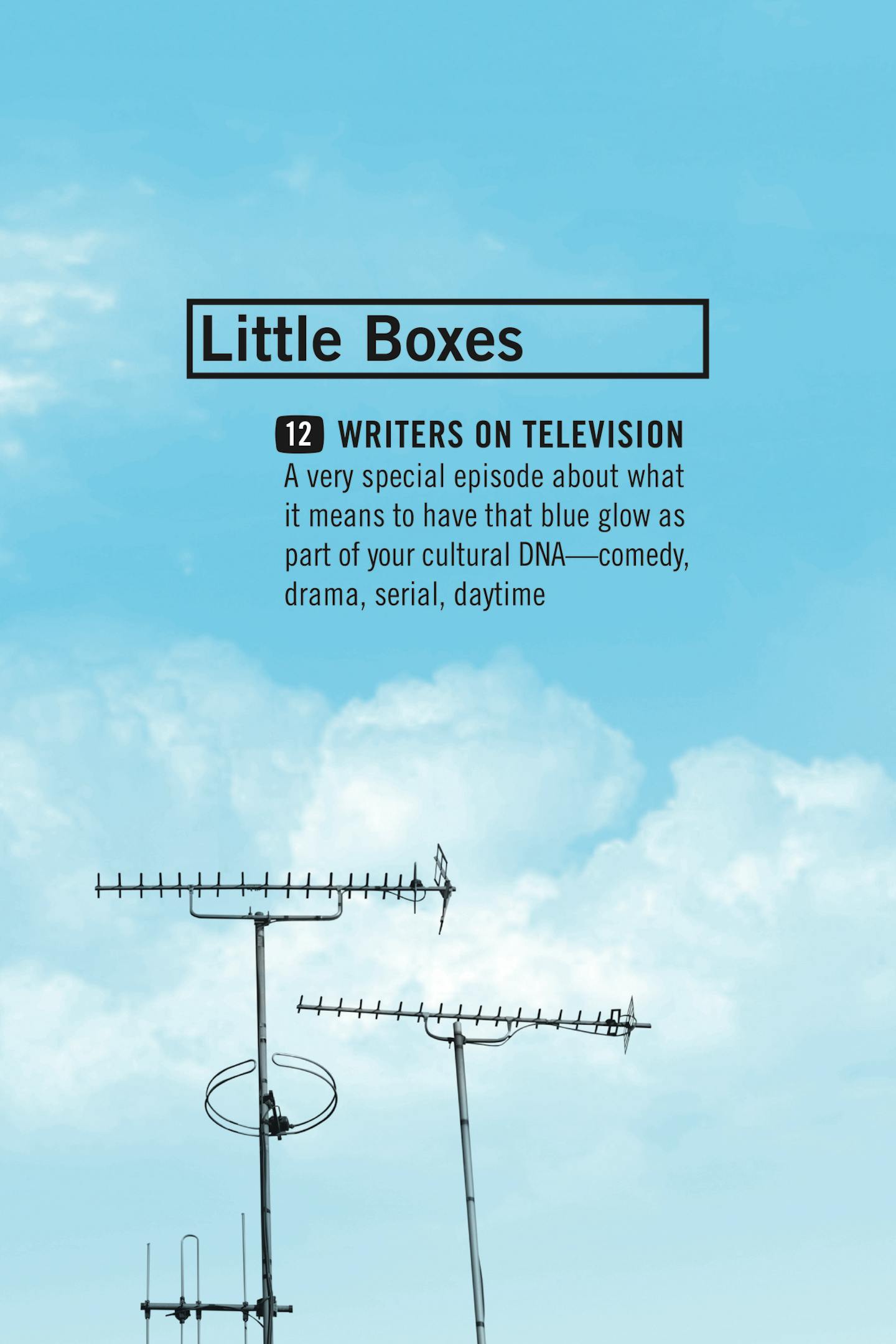 "Little Boxes: 12 Writers on Television," edited by Caroline Casey