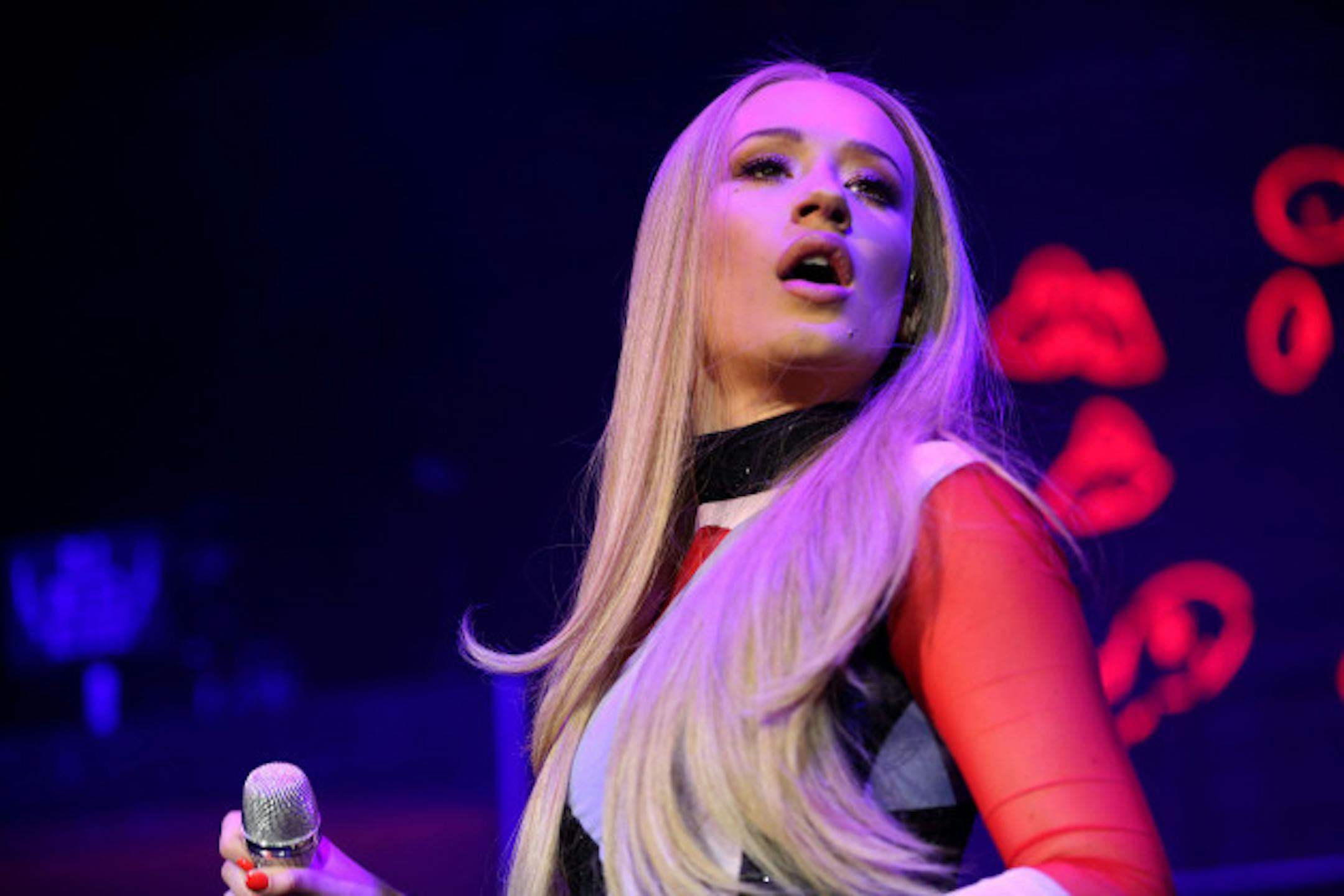 Iggy Azalea performed at TCF Bank Stadium for the Gophers' homecoming concert last October. / Kyndell Harkness, Star Tribune