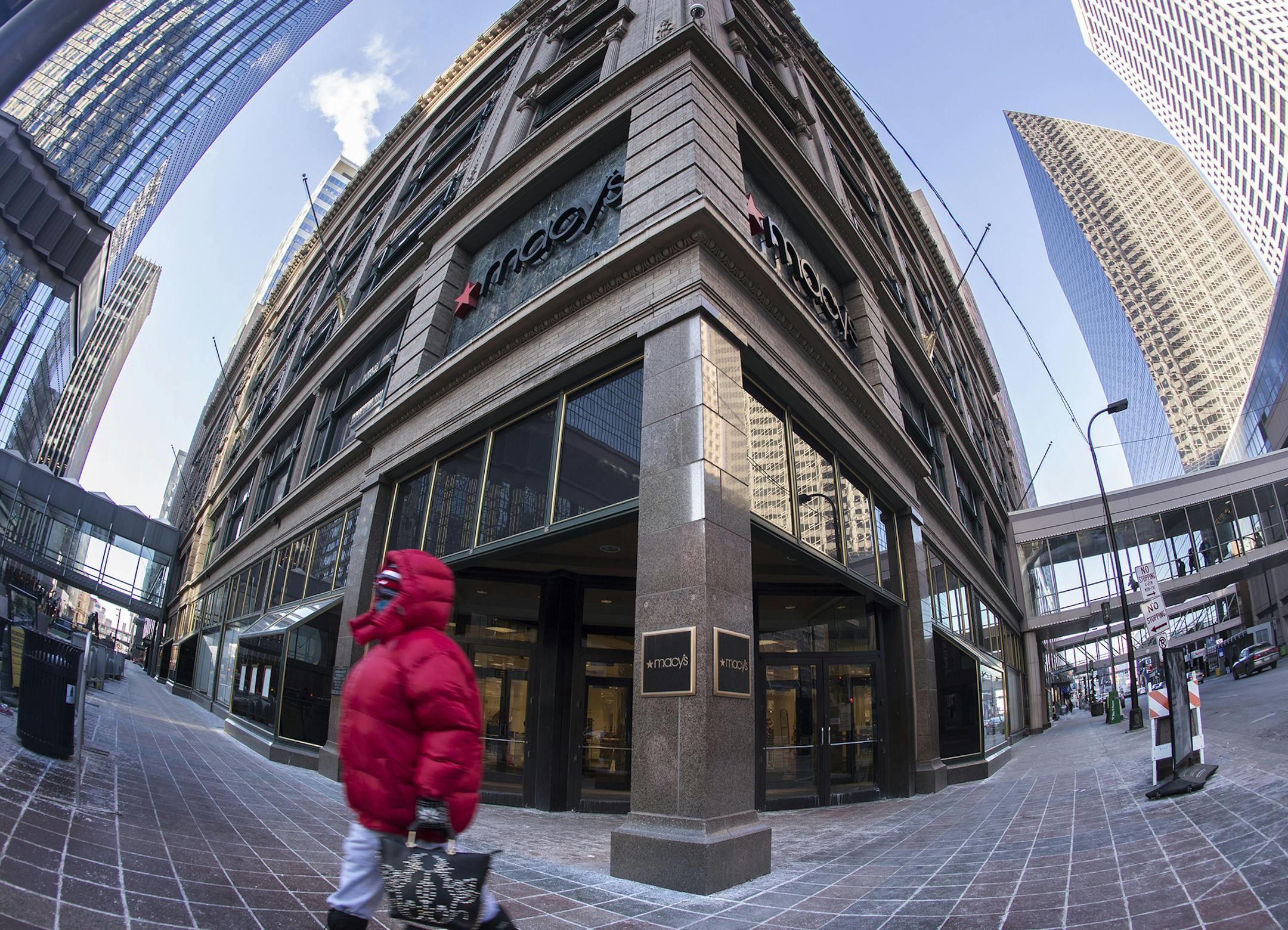 The former Macy's building in downtown Minneapolis.