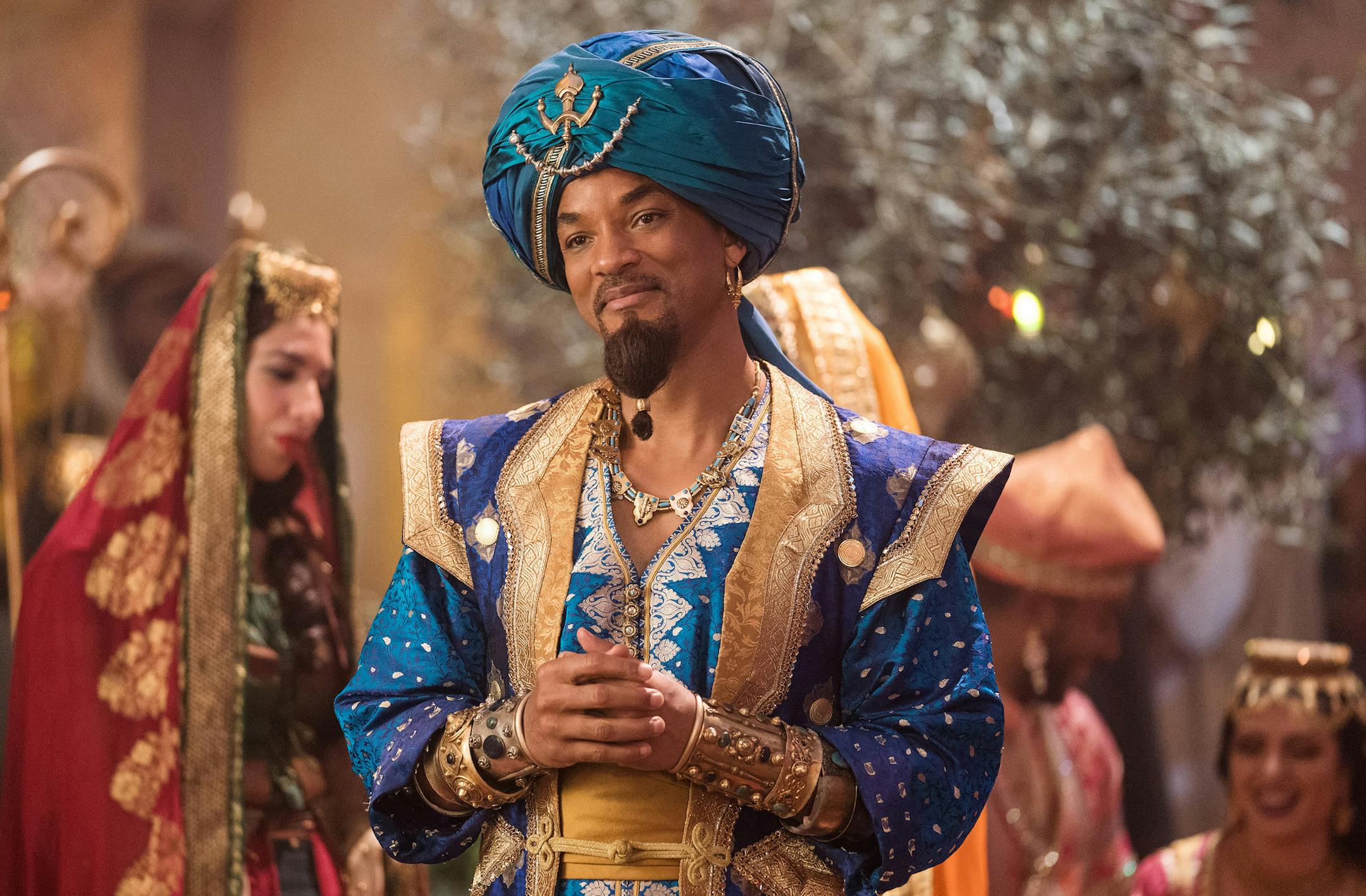 Will Smith is Genie in Disney’s live-action ALADDIN., directed by Guy Ritchie.