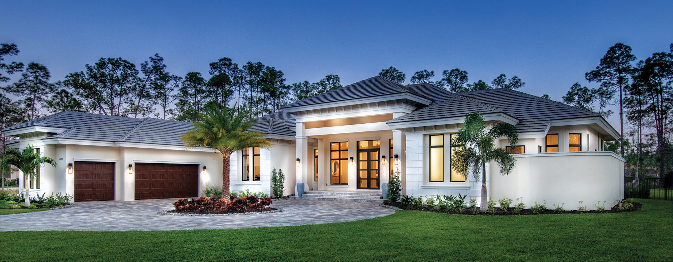 Home plan: A Mediterranean-modern mix.