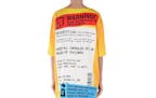 This $995 minidress is part of the Moschino Capsule collection.