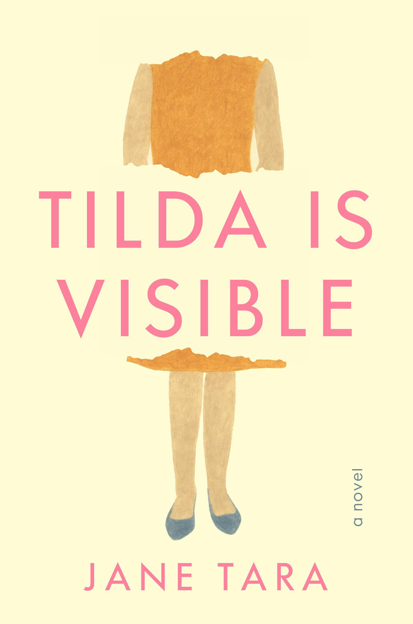 cover of Tilda Is Visible is a painting of a woman whose torso is missing