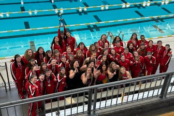 Stillwater won the extended division team title at the Minnesota synchronized swimming meet state championship at the University of Minnesota Aquatic