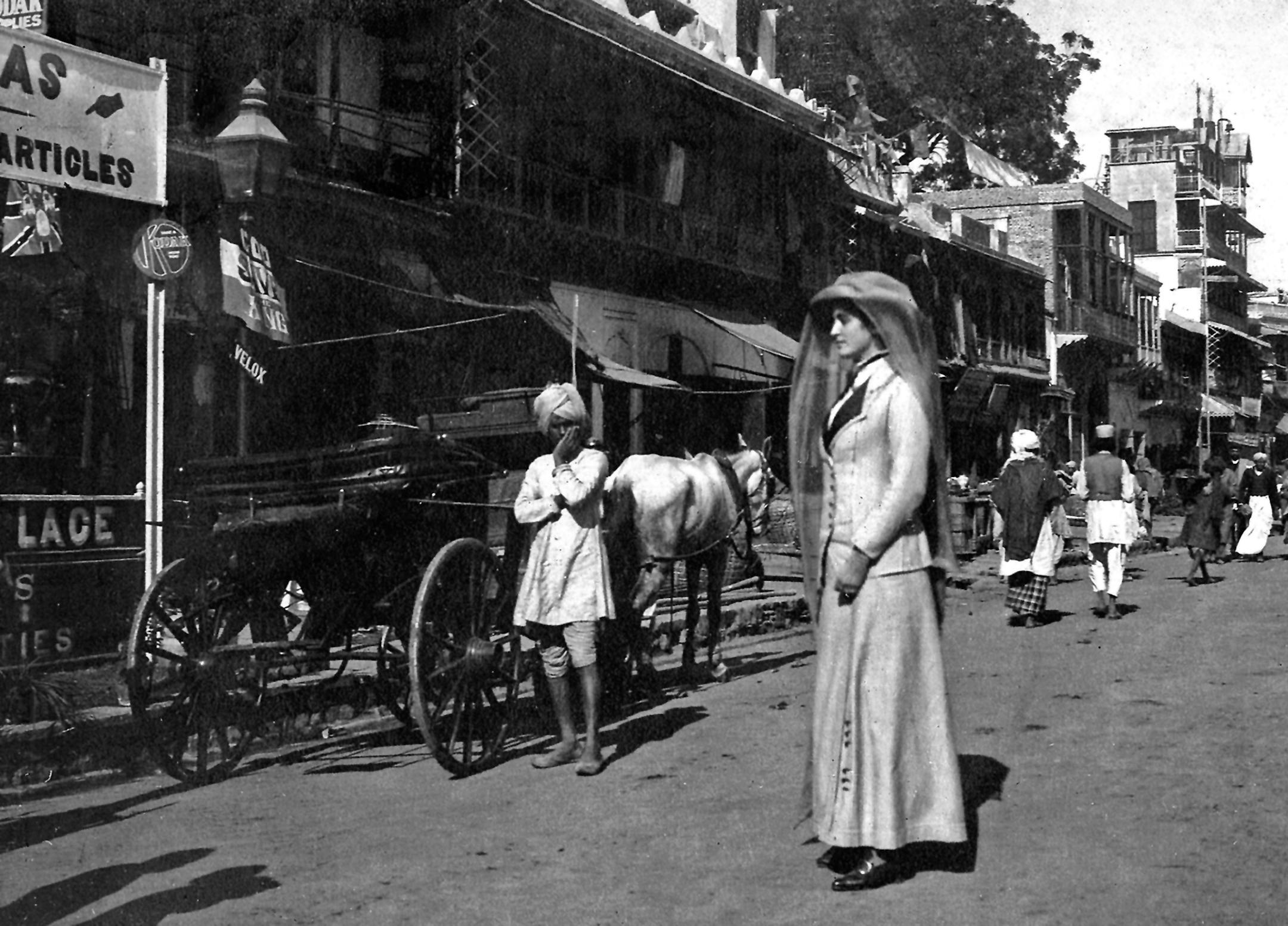 Lilah Wingfield in Coronation Dunbar. Image from the book, "THE FISHING FLEET"