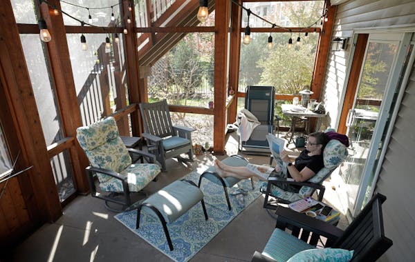 Eden Prairie family turns space under deck into backyard 'cabin'