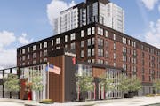 Sherman Associates plans to build a two-story fire station on the same block as Fire Station 1 in downtown Minneapolis, which Sherman plans to demolis