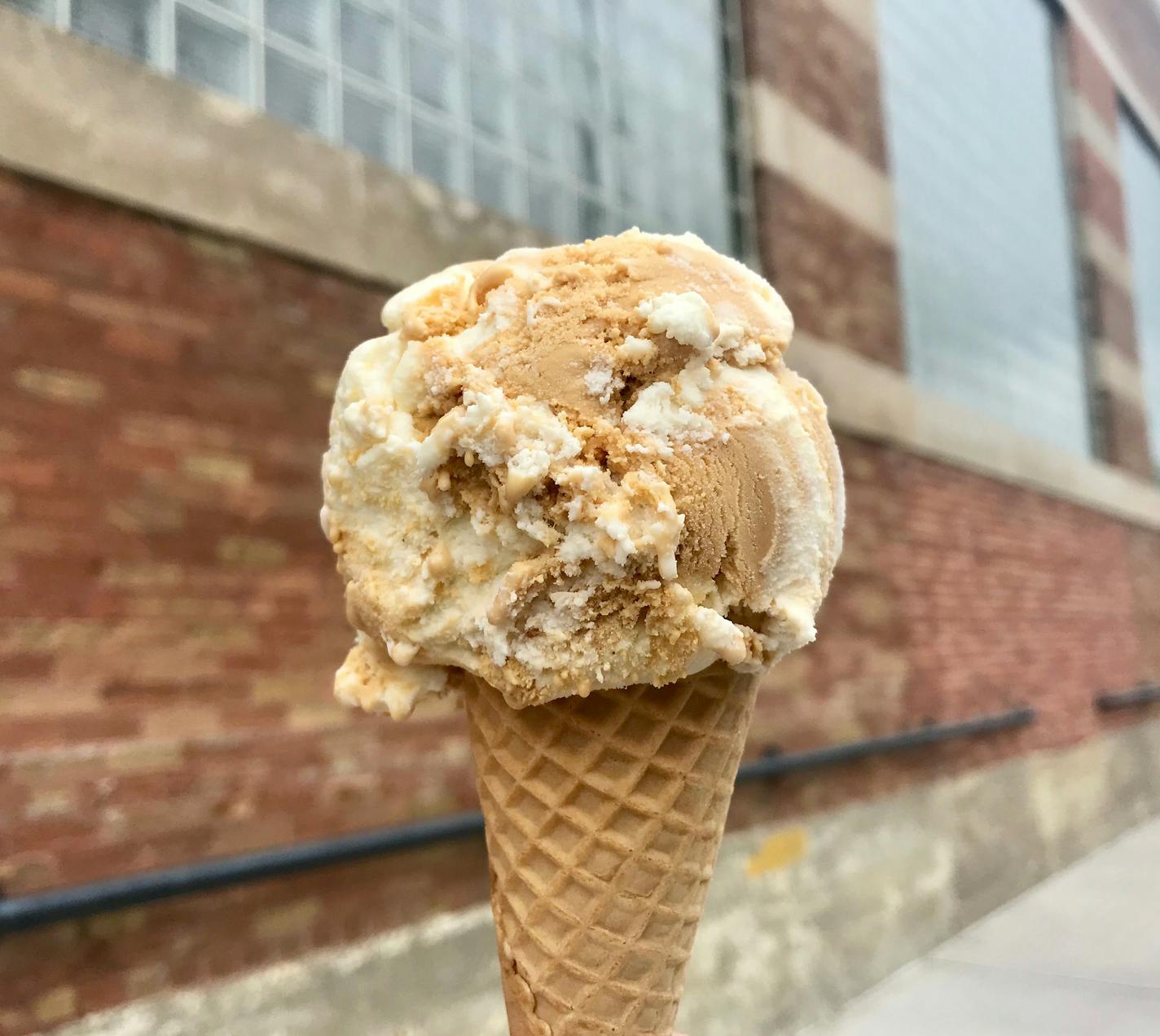 Carrot Cake ice cream at Sweet Science Ice Cream