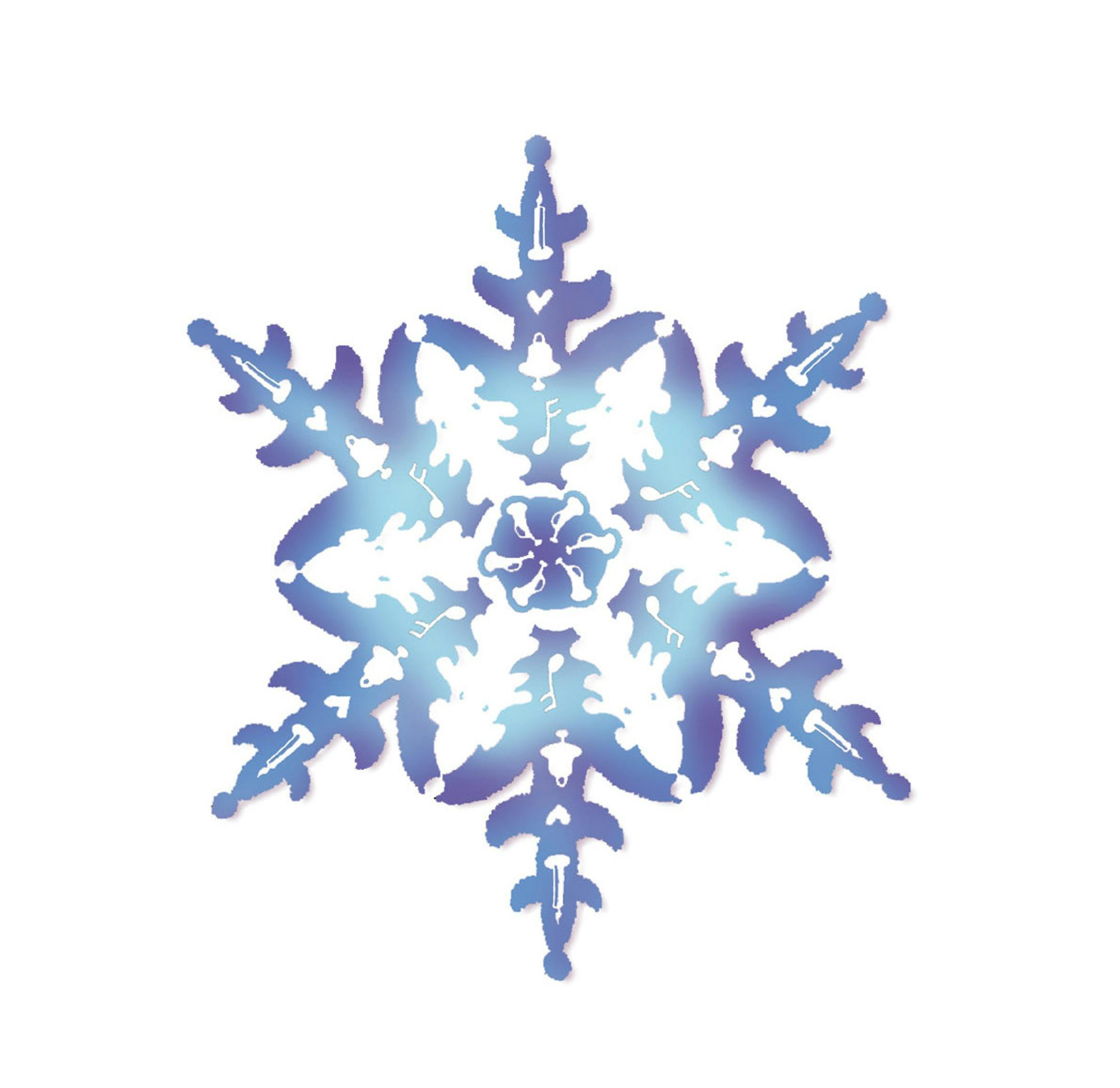 Snowflake illustration art. ORG XMIT: MIN2013012019041714