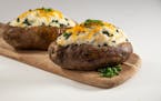 Robin Asbell, Special to the Star Tribune
Kale and Cheddar Stuffed Potatoes: Think of this as a variation on the Irish classic, colcannon.