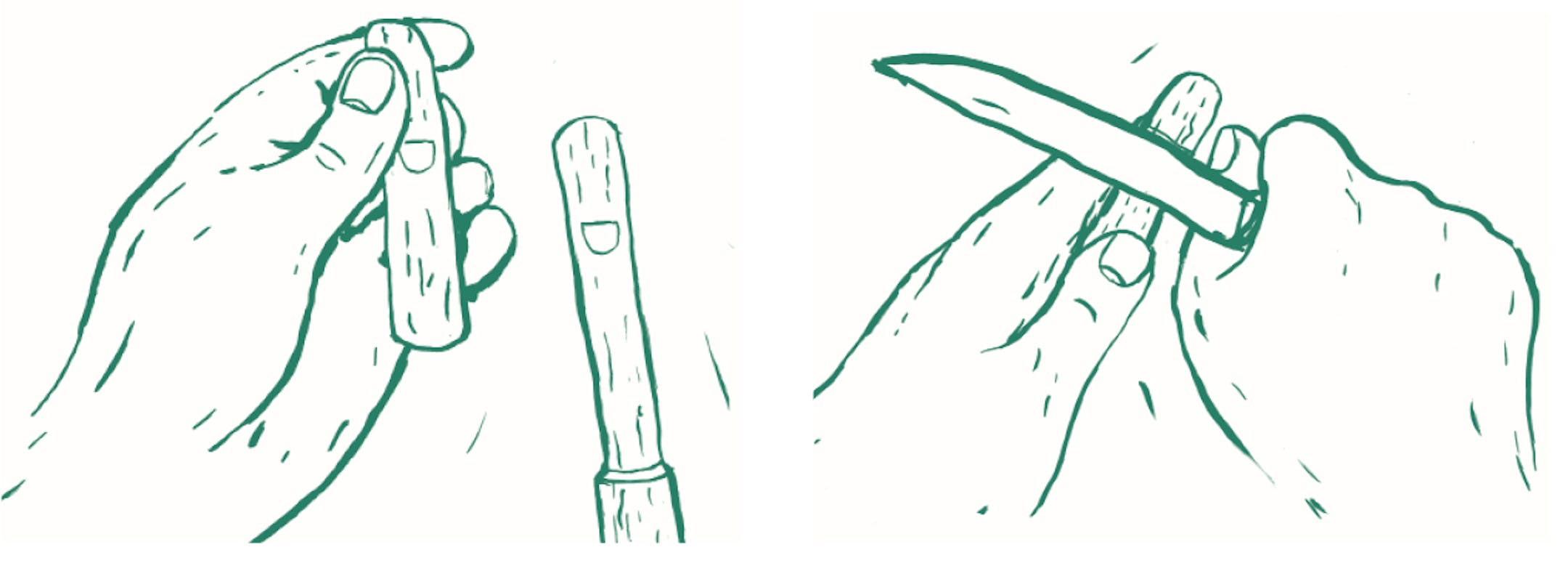 The guide leads readers through a variety of projects, even the basics of safely using a penknife.