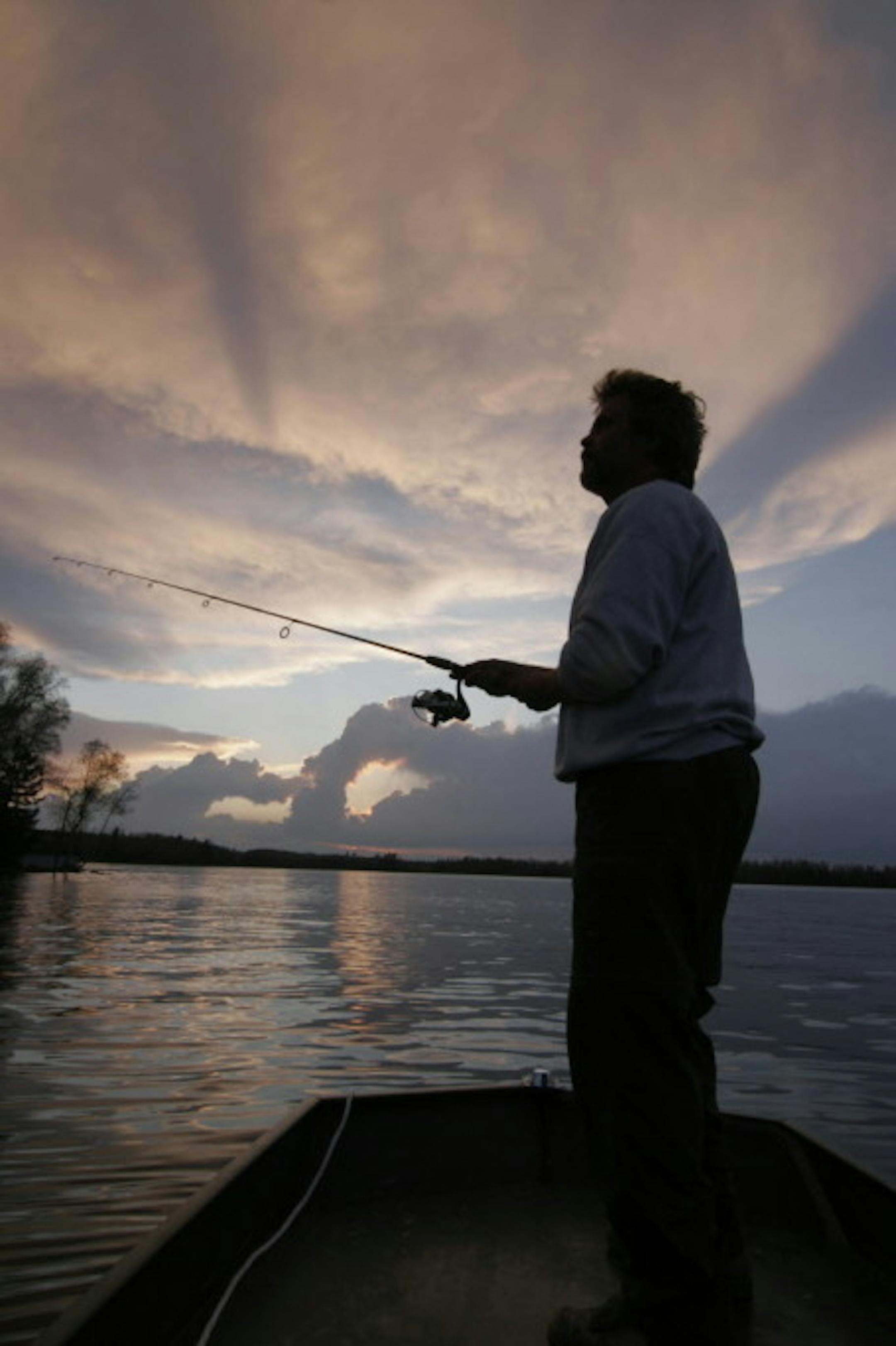 A non-Dayton fishing on Lake Vermilion/Source: Star Tribune file