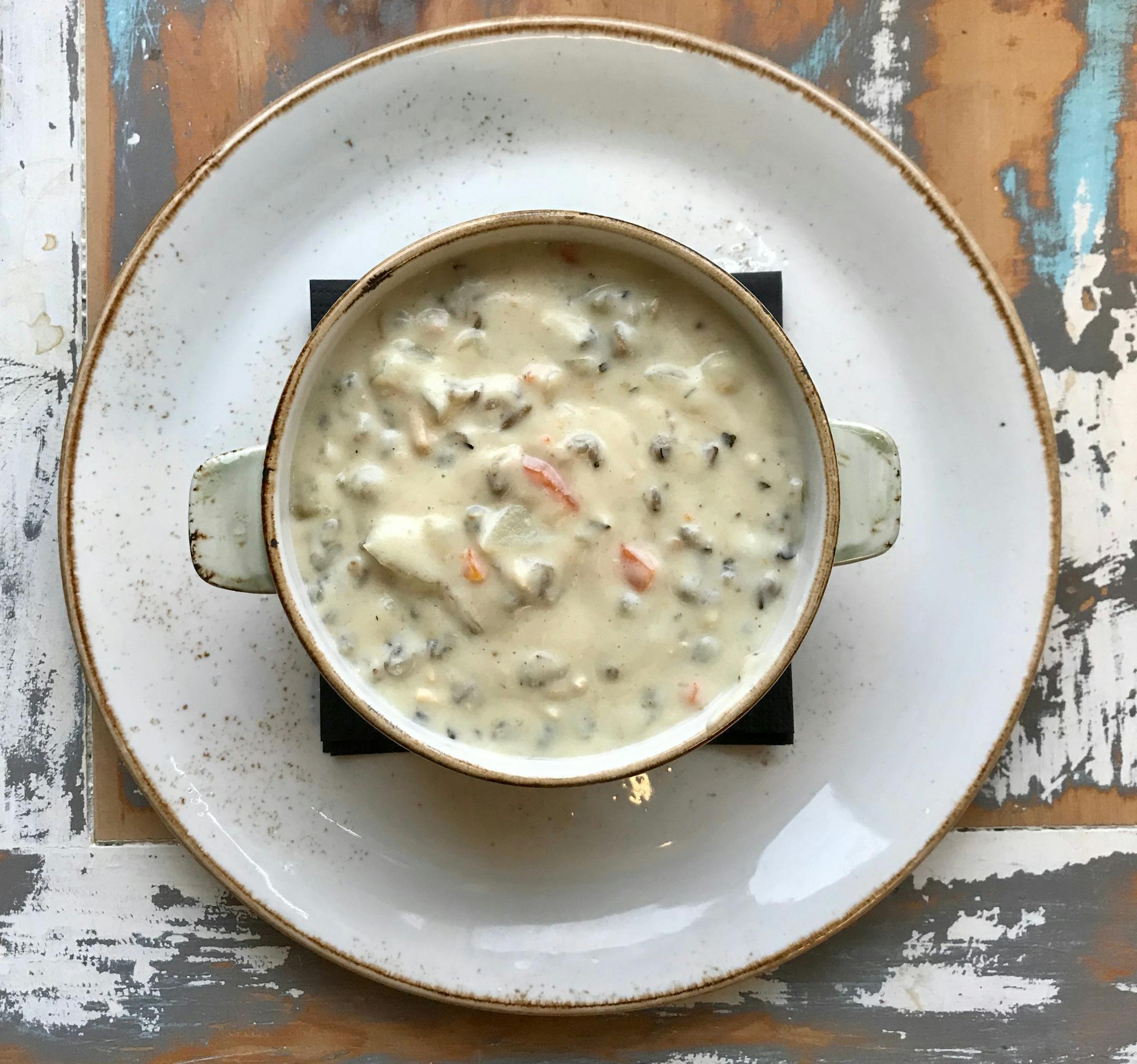 Chicken wild rice soup from Local Roots in Richfield. Photo by Rick Nelson
