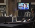 Sen. Amy Klobuchar, D-Minn., questions Justin Walker via teleconference during a Senate Judiciary Committee hearing on Walker's nomination to be a U.S