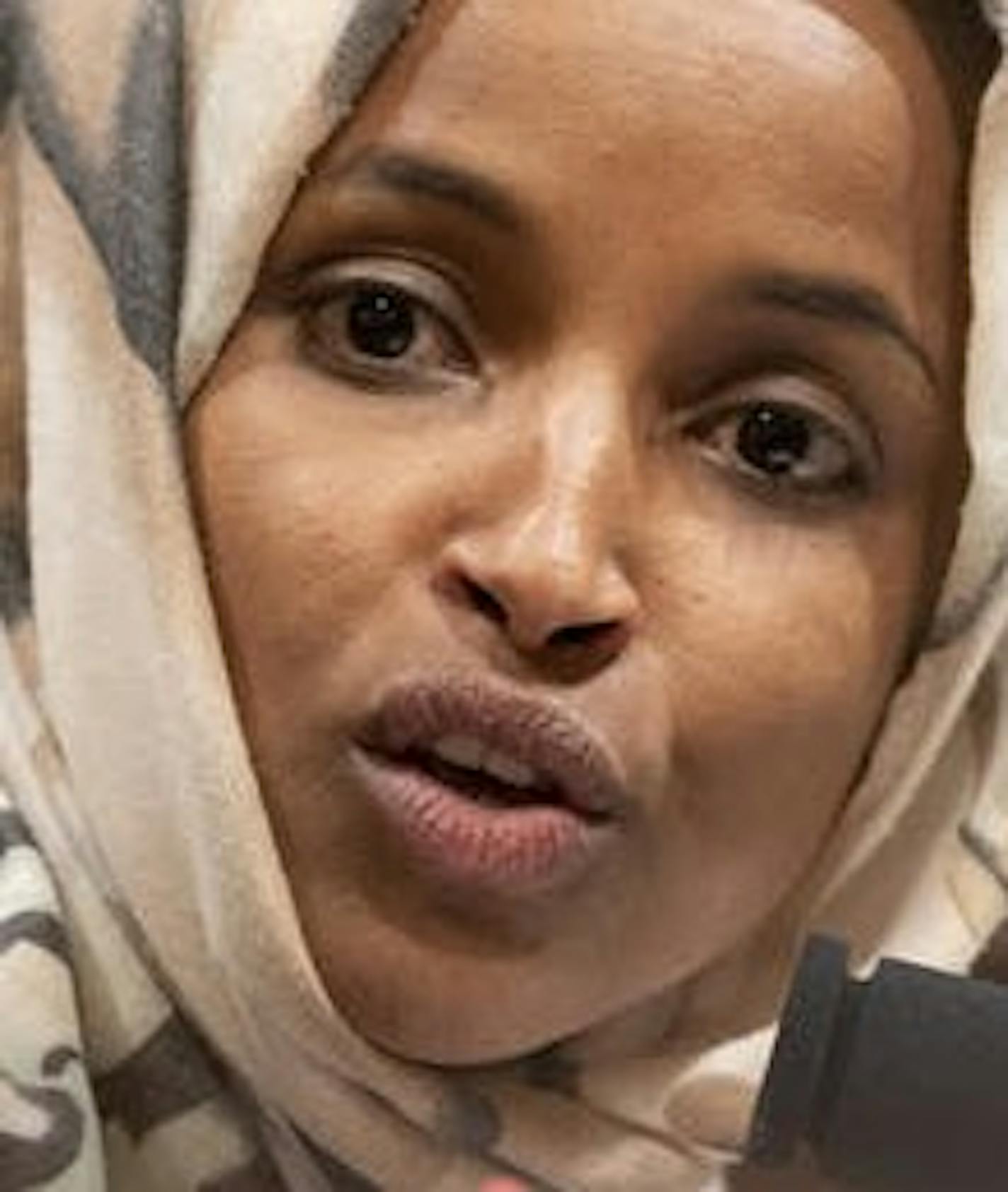 Rep. Ilhan Omar, D-Minn., in a September photo. (Manuel Balce Ceneta/Star Tribune/TNS) ORG XMIT: 1453786