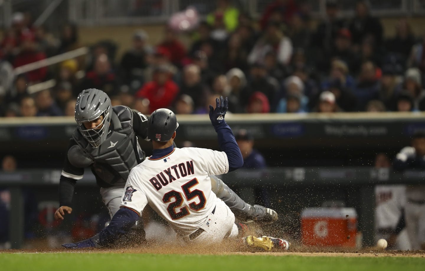 Minnesota Twins center fielder Byron Buxton.