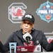 South Carolina head coach Dawn Staley called the NCAA transfer portal "a big old fad,'' and deemed it "way out of hand."