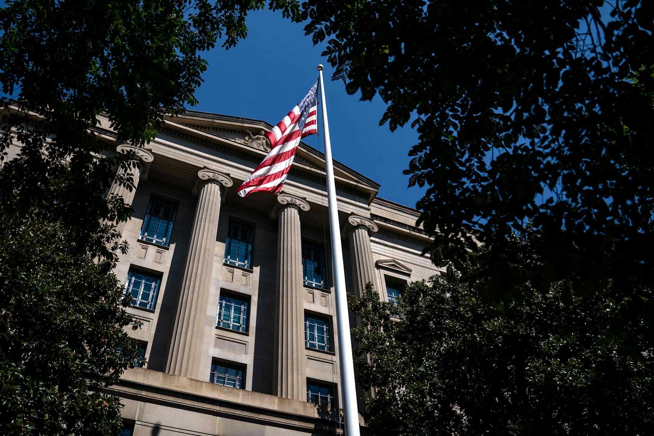 The Department of Justice building in Washington.