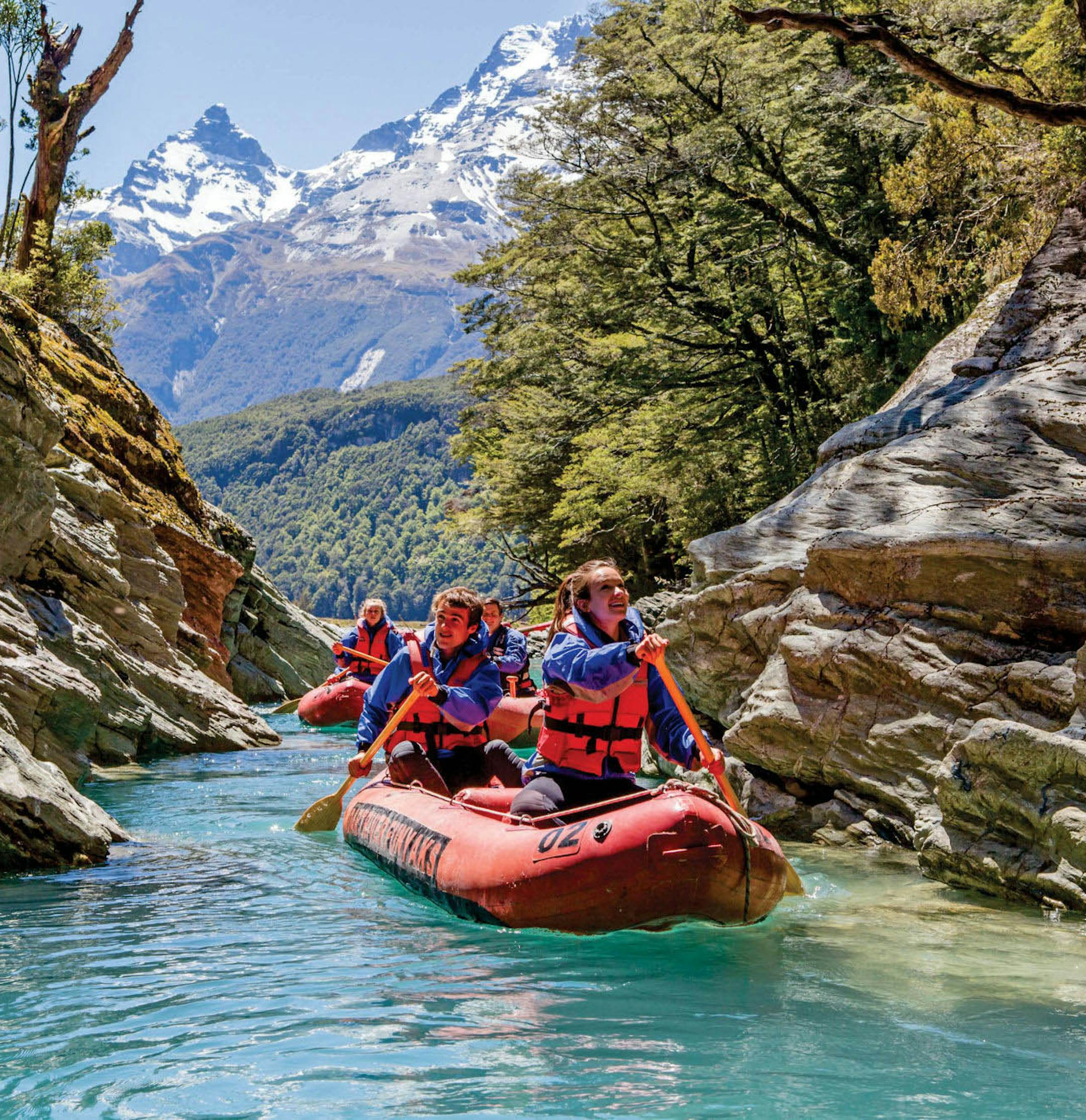 In Glenorchy, New Zealand, the outdoors company Ngai Tahu must bring in chemical toilets during peak season because the small town's waste-water facilities can't meet the tourist influx. (MUST CREDIT: Ngai Tahu Tourism)
