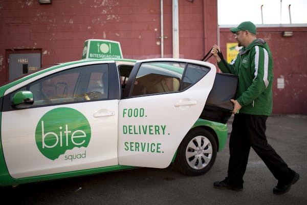 Bite Squad is expanding to more western suburbs. (JEFF WHEELER/Star Tribune file photo)