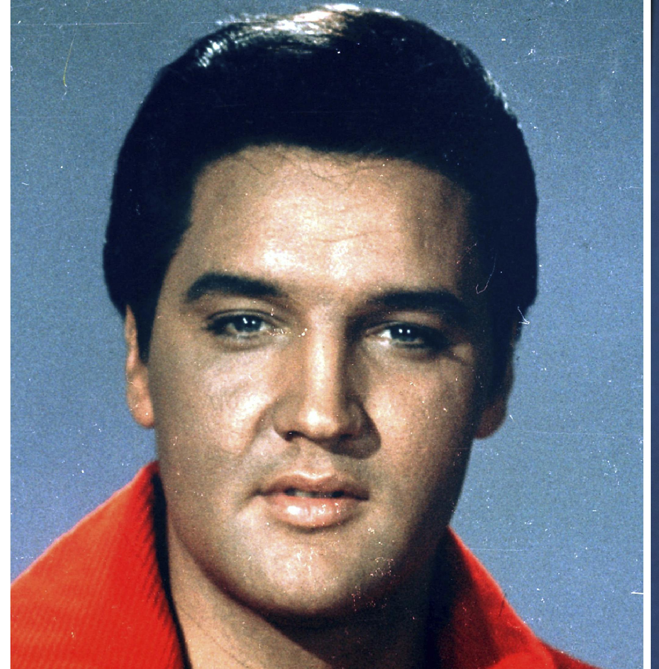 This combination photo shows singer-actor Elvis Presley in a 1964 photo, left, and actor Austin Butler at the premiere of "The Dead Don't Die" in New York on June 10, 2019. Butler has been cast to portray Presley in the upcoming biopic by director Baz Luhrmann. Production is to begin early next year. Tom Hanks co-stars as Presley's manager Colonel Tom Parker. (AP Photo)