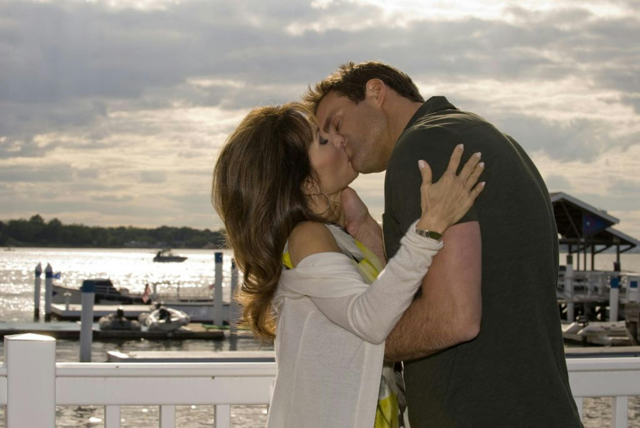 Susan Lucci and Cameron Mathison in "All My Children."