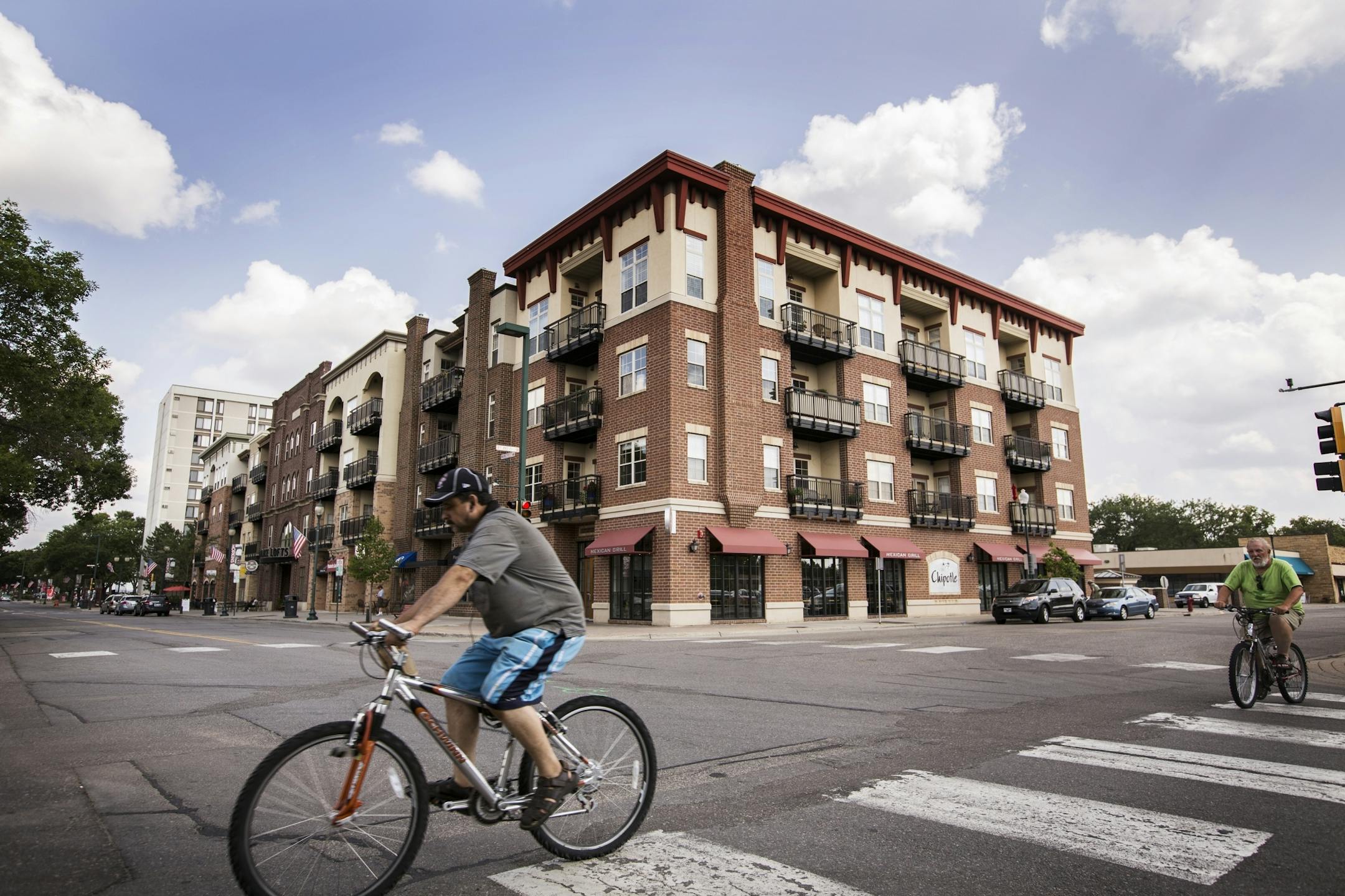 Marketplace Lofts on Mainstreet in Hopkins on Tuesday, July 14, 2015.