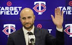New Twins manager Rocco Baldelli was introduced to the media Thursday afternoon at Target Field.