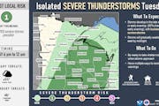 Isolated Severe Threat Tuesday