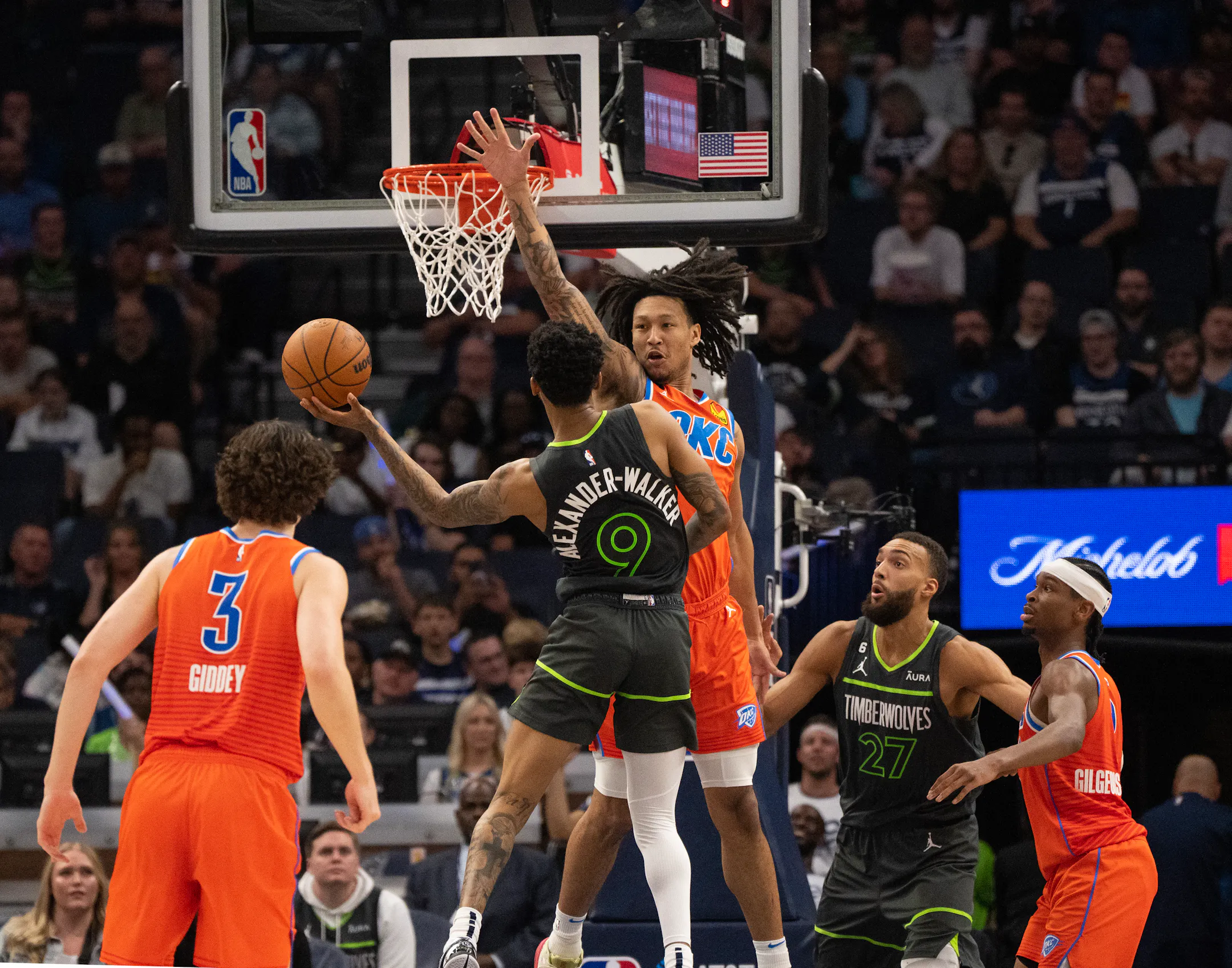 Timberwolves dominate play-in game over Oklahoma City, will face Denver ...