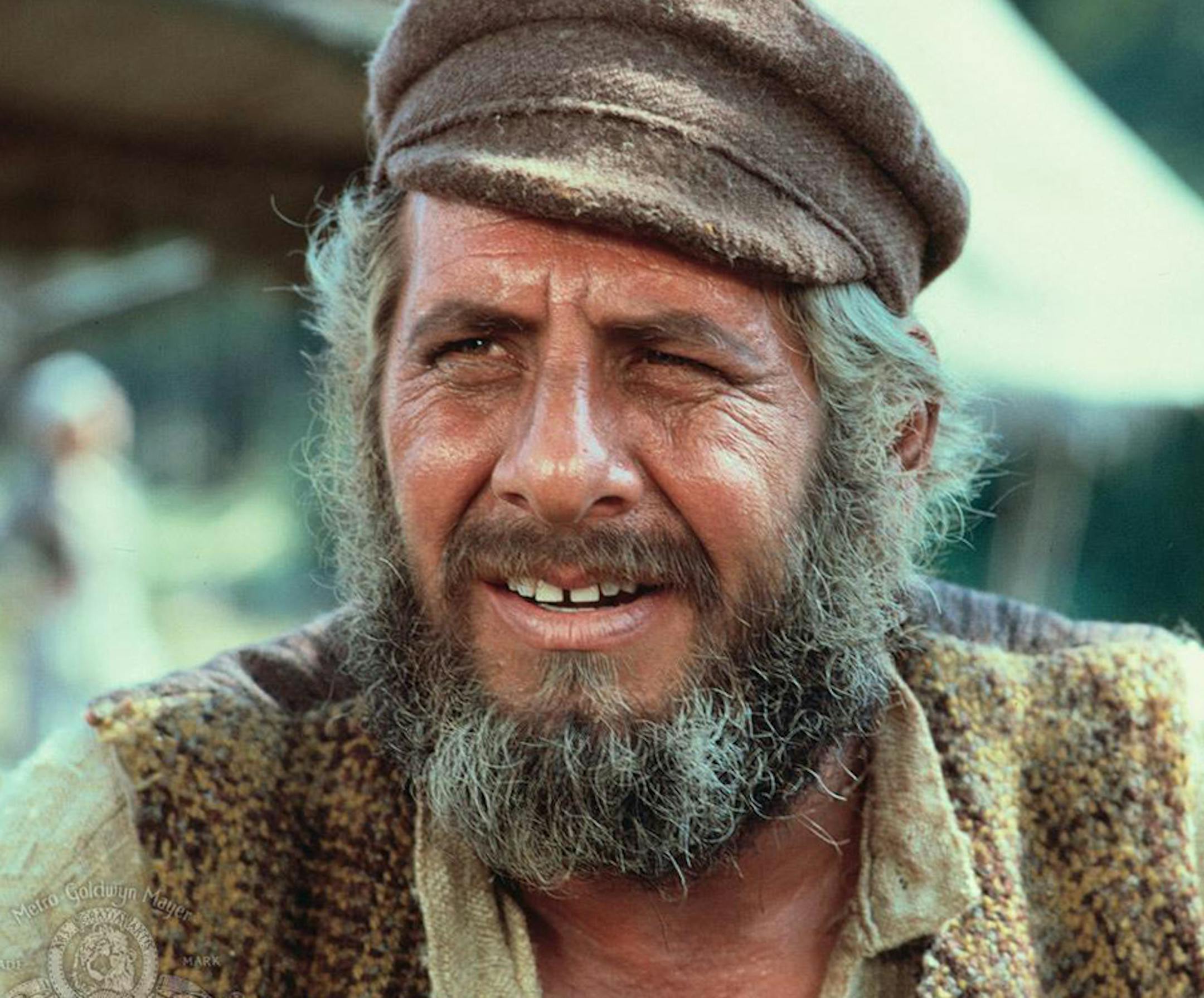 File Topol at Tevye in the1971 movie "Fiddler On the Roof."