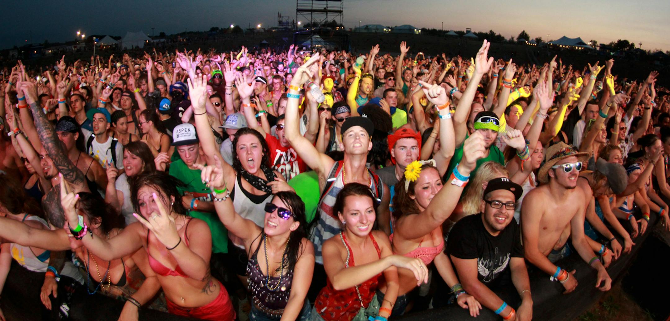 Photo by Nick Patton; Photo of the crowd at Summer Set 2012.