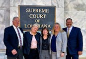 The legal team whose work led to Darrell Robinson's murder convictions and death sentence being overturned by the Louisiana Supreme Court include: Ed 