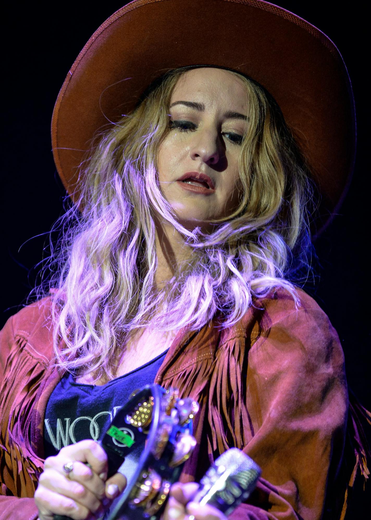 Margo Price performed Saturday night at Xcel Energy Center in St. Paul. ] AARON LAVINSKY &#x2022; aaron.lavinsky@startribune.com Chris Stapleton, Margo Price and Brent Cobb performed Saturday, Oct. 7, 2017 at Xcel Energy Center in St. Paul, Minn.