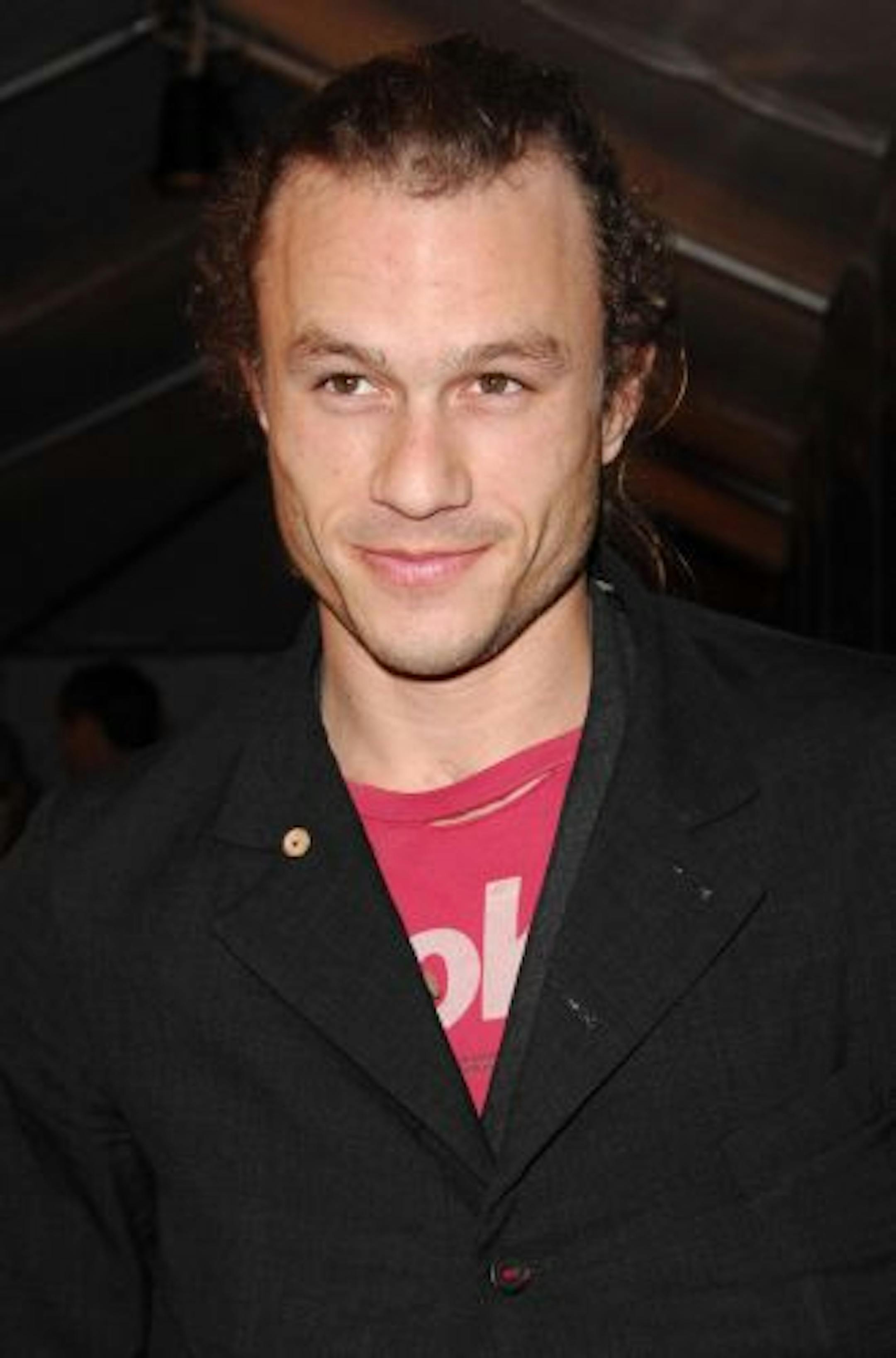 Australian-born actor Heath Ledger was found dead at a downtown Manhattan apartment in New York, on Tuesday, January 22, 2008. In this 2007 file photo, Ledger attends the New York premiere of 'I'm Not There'.